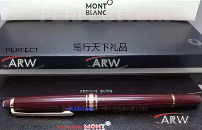 Perfect Wholesale Mont Blanc Copy Meisterstuck Red Fountain pen For Sale